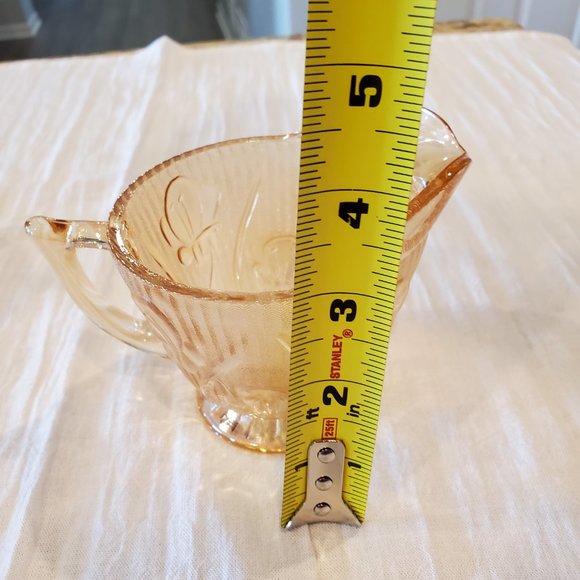 Lot of Iris & Herringbone Iridescent Vintage Glass - Picture 6 of 9